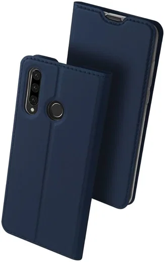 Dux Ducis Huawei P30 Lite Bookcase Hoesje Blauw afbeelding 6