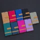 Samsung Galaxy A40 Jeans Portemonnee Hoesje Zwart afbeelding 5
