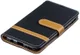 Samsung Galaxy A40 Jeans Portemonnee Hoesje Zwart afbeelding 8