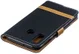 Samsung Galaxy A40 Jeans Portemonnee Hoesje Zwart afbeelding 9