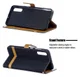 Samsung Galaxy A70 Jeans Portemonnee Hoesje Zwart afbeelding 4