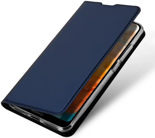 Dux Ducis Skin Pro Series Huawei Y6s / Y6 (2019) Hoesje Wallet Blauw afbeelding 1