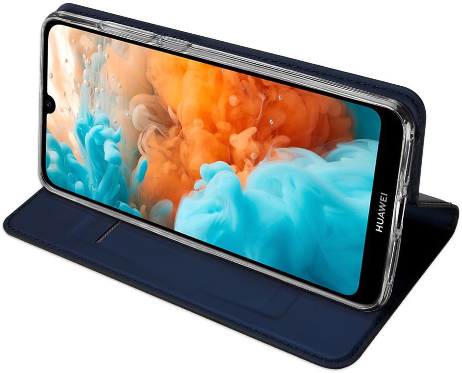 Dux Ducis Skin Pro Series Huawei Y6s / Y6 (2019) Hoesje Wallet Blauw afbeelding 4