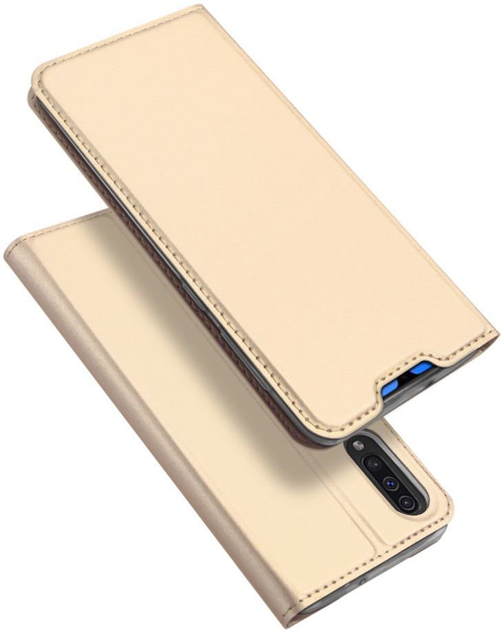 Dux Ducis Samsung Galaxy A70 Bookcase Hoesje Goud afbeelding 5