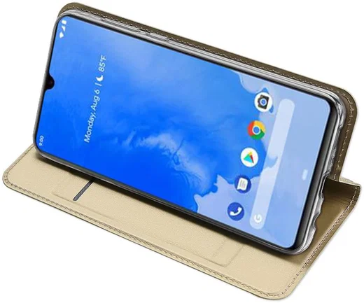 Dux Ducis Samsung Galaxy A70 Bookcase Hoesje Goud afbeelding 4
