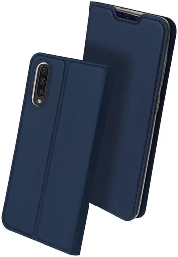Dux Ducis Samsung Galaxy A70 Bookcase Hoesje Donker Blauw afbeelding 6