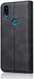 Huawei Y6s / Y6 (2019) Hoesje Vintage Portemonnee Zwart afbeelding 3