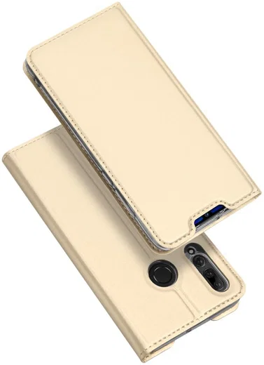 Dux Ducis Book Case Huawei P Smart Plus (2019) Hoesje Goud afbeelding 6