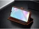 Huawei P30 Stand Portemonnee Bookcase Hoesje Coffee afbeelding 12
