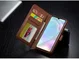 Huawei P30 Stand Portemonnee Bookcase Hoesje Coffee afbeelding 11