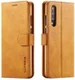 Huawei P30 Stand Portemonnee Bookcase Hoesje Bruin afbeelding 2