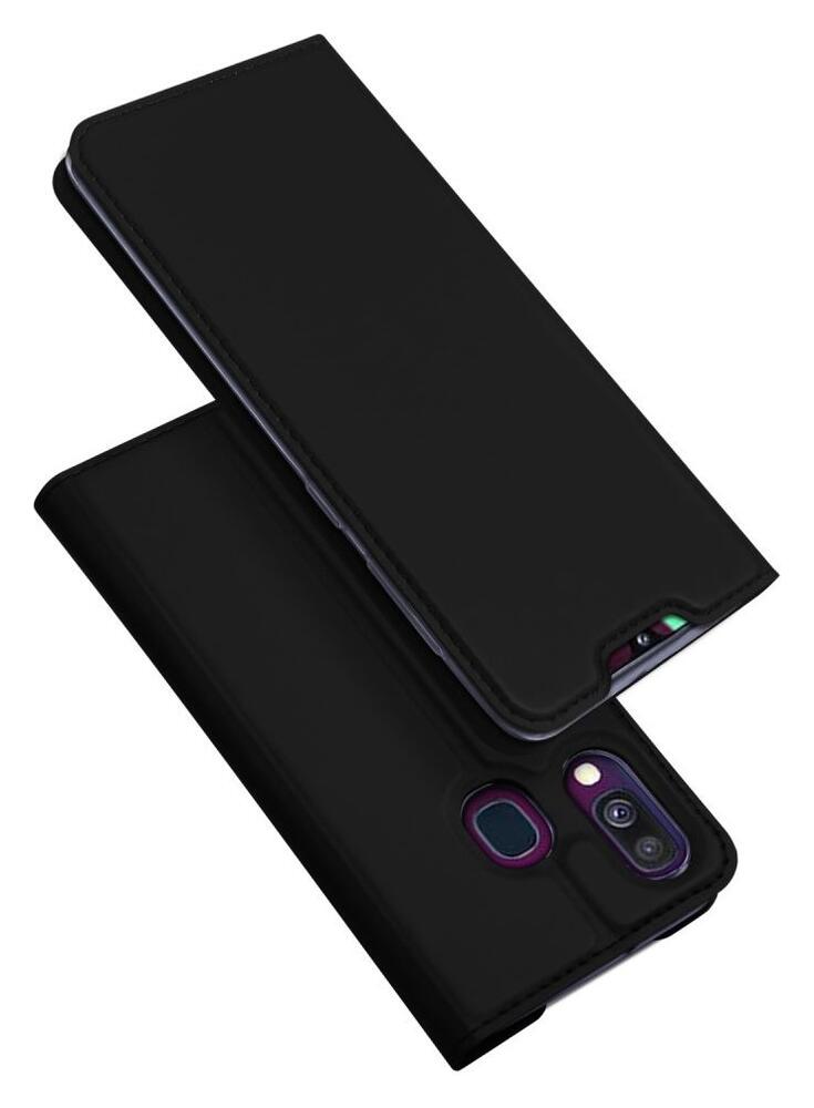 Dux Ducis Samsung Galaxy A40 Bookcase Hoesje Zwart afbeelding 5