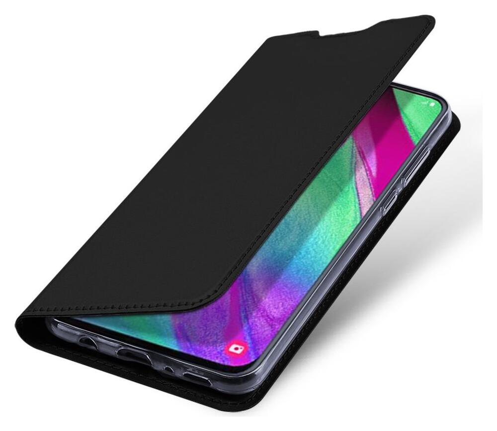 Dux Ducis Samsung Galaxy A40 Bookcase Hoesje Zwart afbeelding 1