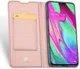 Dux Ducis Samsung Galaxy A40 Bookcase Hoesje Rose Gold afbeelding 2