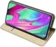 Dux Ducis Samsung Galaxy A40 Bookcase Hoesje Goud afbeelding 4