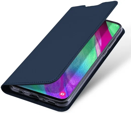 Dux Ducis Samsung Galaxy A40 Bookcase Hoesje Blauw afbeelding 1