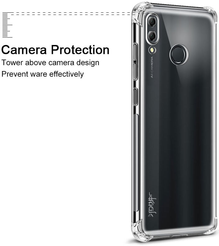 IMAK Nokia 9 PureView Hoesje TPU met Screenprotector Transparant afbeelding 9