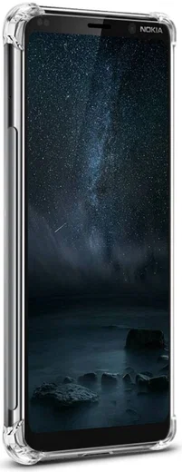 IMAK Nokia 9 PureView Hoesje TPU met Screenprotector Transparant afbeelding 5