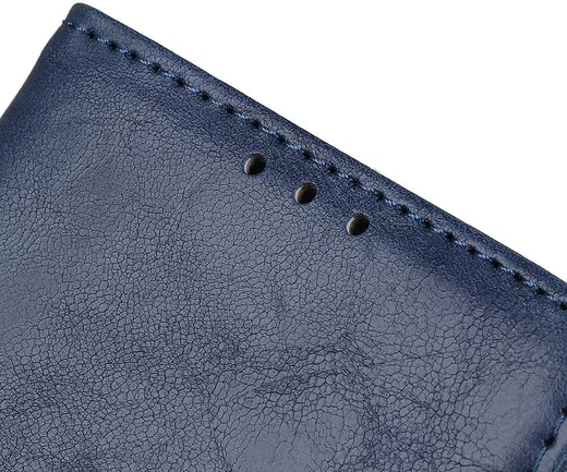Xiaomi Redmi 7 Portemonnee Hoesje Splitleer Blauw afbeelding 10