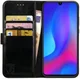 Rosso Element Huawei P Smart Plus (2019) Hoesje Book Cover Zwart afbeelding 1