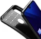 Huawei P Smart Plus (2019) Siliconen Carbon Hoesje Zwart afbeelding 2