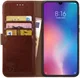 Rosso Element Xiaomi Mi 9 Hoesje Book Cover Bruin afbeelding 1