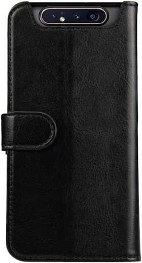 Rosso Element Samsung Galaxy A80 Hoesje Book Cover Zwart afbeelding 2