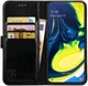 Rosso Element Samsung Galaxy A80 Hoesje Book Cover Zwart afbeelding 1