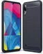 Samsung Galaxy A10 Geborsteld TPU Hoesje Blauw afbeelding 1
