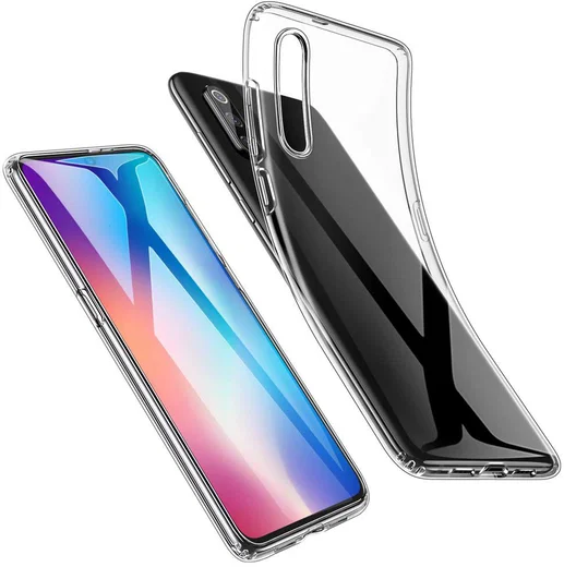 Xiaomi Mi 9 Hoesje Dun TPU Transparant afbeelding 2