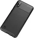 Samsung Galaxy A10 Siliconen Carbon Hoesje Zwart afbeelding 12