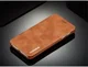 Apple iPhone 6S Plus Retro Style Book Case Kaarthouder Hoesje Bruin afbeelding 15