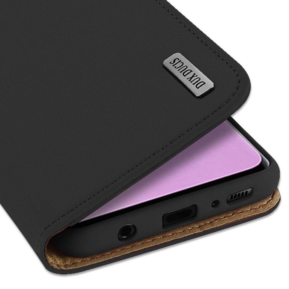 Dux Ducis Luxe Book Case Samsung Galaxy S10 Hoesje Echt Leer Zwart afbeelding 11