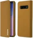 Dux Ducis Luxe Book Case Samsung Galaxy S10 Hoesje Echt Leer Khaki afbeelding 1