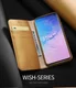 Dux Ducis Luxe Book Case Samsung Galaxy S10 Hoesje Echt Leer Khaki afbeelding 5