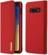 Dux Ducis Luxe Book Case Samsung Galaxy S10E Hoesje Echt Leer Rood afbeelding 1