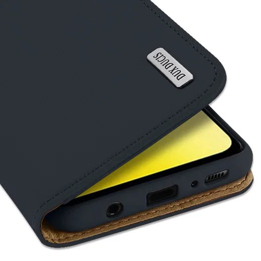Dux Ducis Luxe Book Case Samsung Galaxy S10E Hoesje Echt Leer Blauw afbeelding 6