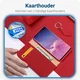 Dux Ducis Luxe Bookcase Samsung Galaxy S10 Plus Hoesje Echt Leer Rood afbeelding 5