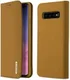 Dux Ducis Luxe Bookcase Samsung Galaxy S10 Plus Hoesje Echt Leer Khaki afbeelding 1