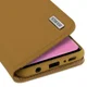 Dux Ducis Luxe Bookcase Samsung Galaxy S10 Plus Hoesje Echt Leer Khaki afbeelding 4