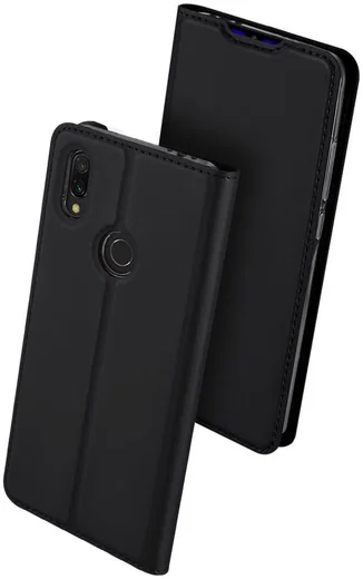 Dux Ducis Skin Pro Series Flip Hoesje Xiaomi Redmi 7 Zwart afbeelding 2