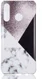 Huawei P30 Lite TPU Hoesje met Marmer Opdruk Bruin afbeelding 1