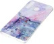 Huawei P30 Lite TPU Hoesje met Marmer Opdruk Blauw afbeelding 3