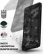 Ringke Dual X Apple iPhone XS Max Hoesje Camo Zwart afbeelding 2