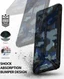 Ringke Dual X Apple iPhone XS Max Hoesje Camo Blauw afbeelding 2