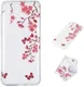 Samsung Galaxy A70 Transparant TPU Hoesje met Bloemen Print afbeelding 5