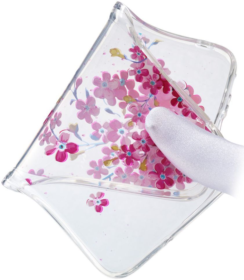 Samsung Galaxy A50 Hoesje TPU met Bloemen Print afbeelding 3