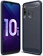 Huawei P Smart Plus (2019) Geborsteld TPU Hoesje Blauw afbeelding 1