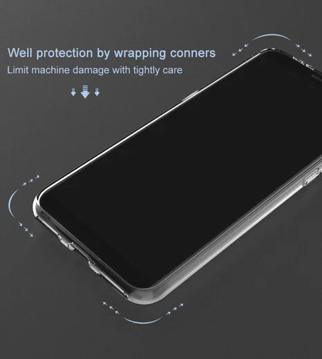 IMAK UX-5 Series Xiaomi Redmi 7 Hoesje Flexibel en Dun TPU Transparant afbeelding 7