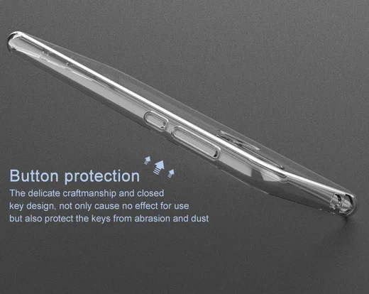 IMAK UX-5 Series Xiaomi Redmi 7 Hoesje Flexibel en Dun TPU Transparant afbeelding 8